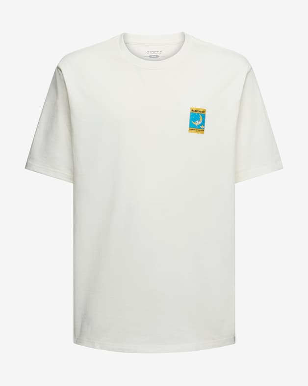 T-Shirt manica corta MOON PATCH ZACT231 W04 LA SPORTIVA White 