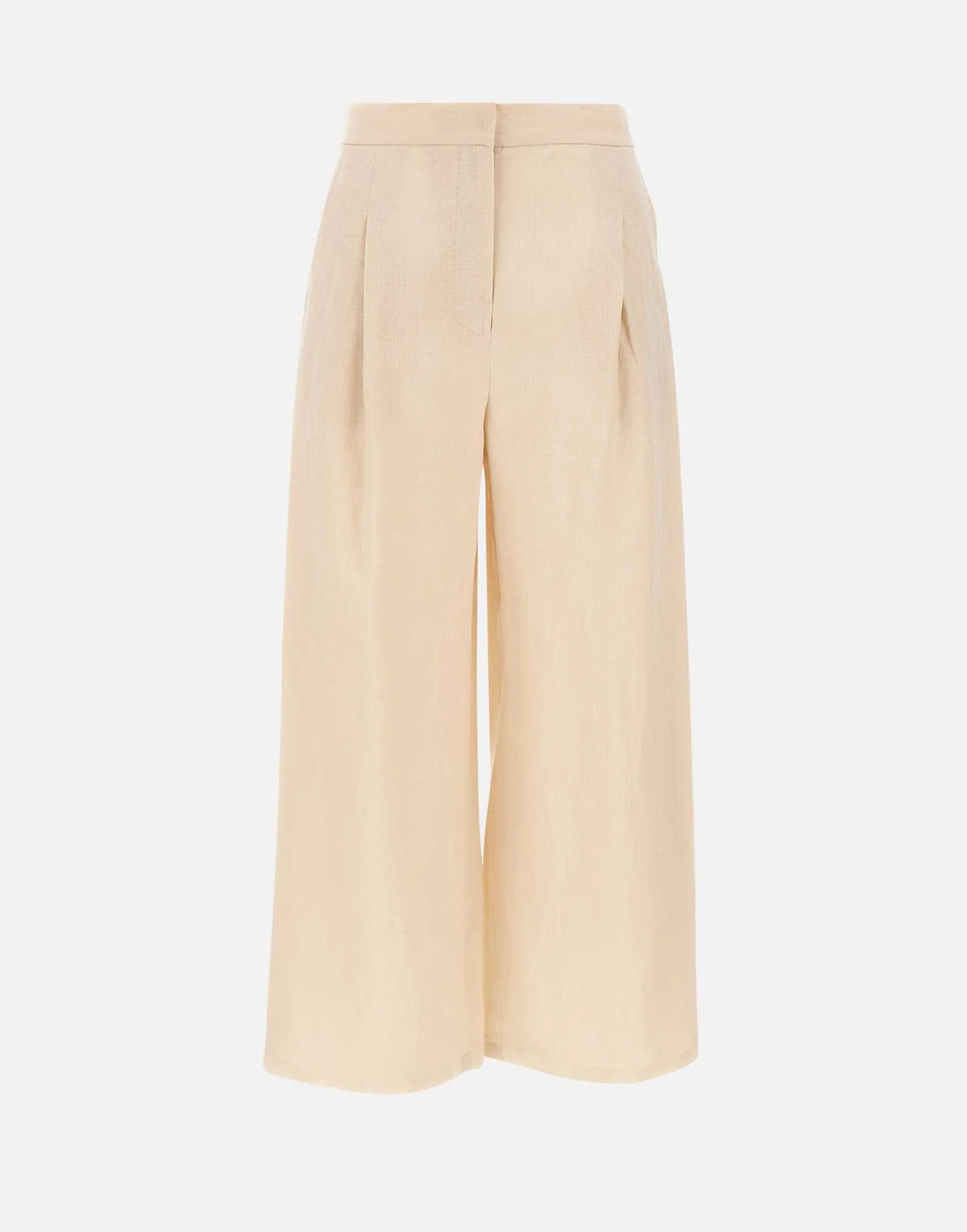 Pantaloni crop in tela ramié 2616131012600 060 MAX MARA STUDIO Corda 