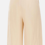 Pantaloni crop in tela ramié 2616131012600 060 MAX MARA STUDIO Corda 