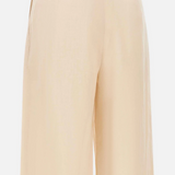 Pantaloni crop in tela ramié 2616131012600 060 MAX MARA STUDIO Corda 