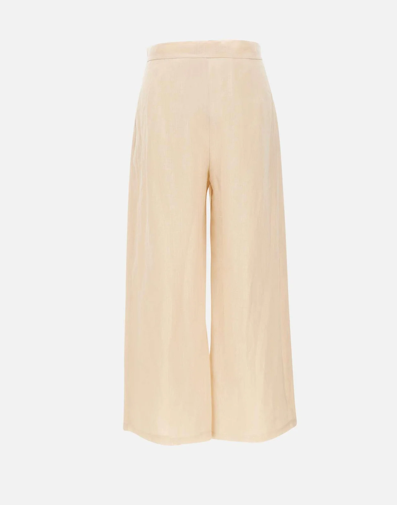 Pantaloni crop in tela ramié 2616131012600 060 MAX MARA STUDIO Corda 