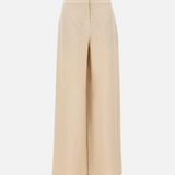 Pantaloni in lino 2616131122600 007 MAX MARA STUDIO Corda 