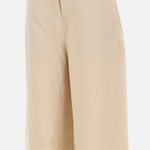 Pantaloni in lino 2616131122600 007 MAX MARA STUDIO Corda 