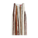 Top smanicato fantasia 2616161022600 001 MAX MARA STUDIO Bianco/nero/col 