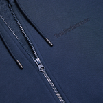 Felpa con zip e cappuccio G79569 010 PEAK PERFORMANCE Blue shadow 