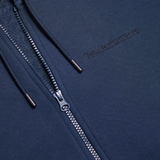 Felpa con zip e cappuccio G79569 010 PEAK PERFORMANCE Blue shadow 