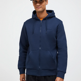 Felpa con zip e cappuccio G79569 010 PEAK PERFORMANCE Blue shadow 