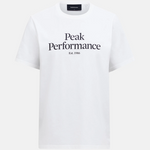 T-Shirt manica corta G81143 060 PEAK PERFORMANCE Off white 