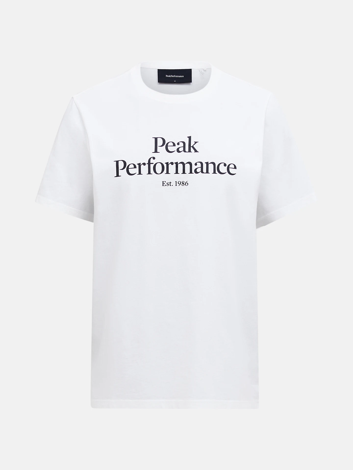 T-Shirt manica corta G81143 060 PEAK PERFORMANCE Off white 