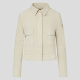 Giubbotto in suede PED5567 99012407 729 PEUTEREY Ivory 