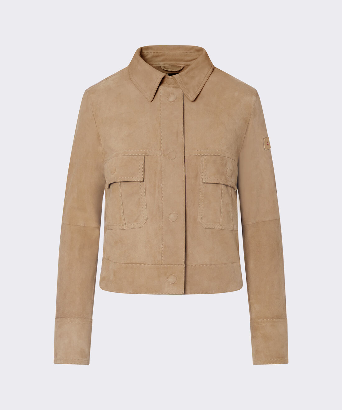 Giubbotto in suede PED5567 99012407 794 PEUTEREY Beige 