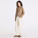 Giubbotto in suede PED5567 99012407 794 PEUTEREY Beige 