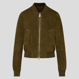 Boker in suede PED5568 99012407 471 PEUTEREY Green 