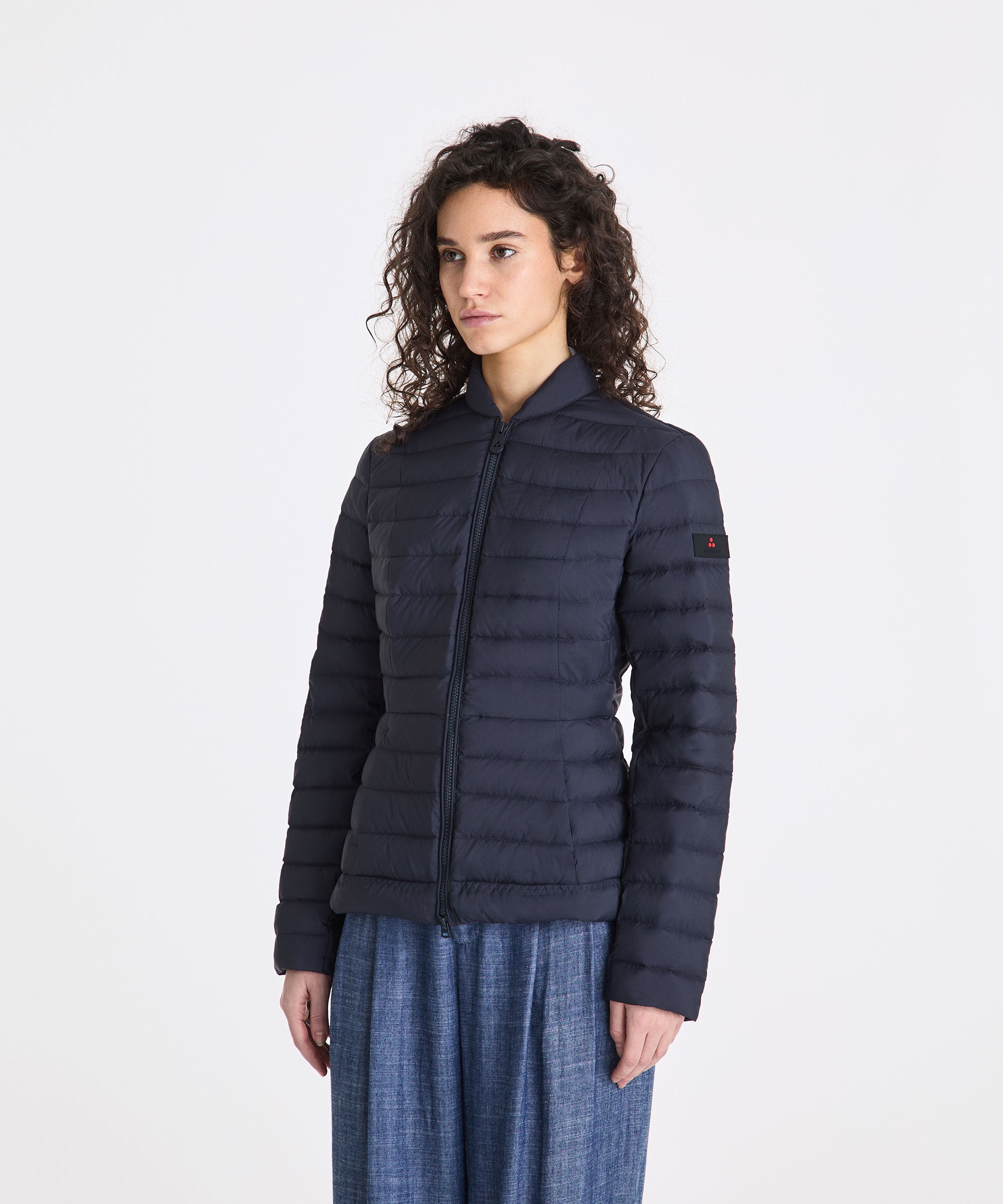 Piumino superleggero PED5614 01182030 215 PEUTEREY Blu 