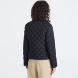 Piumino super leggero con trapunta a rombi PED5617 01182030 NER PEUTEREY Nero 