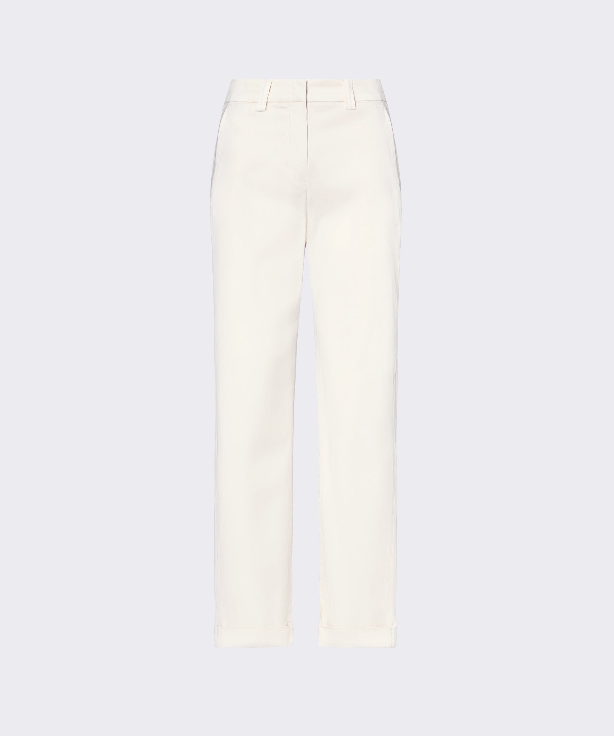 Pantaloni in gabardina di cotone stretch PED5655 99012427 729 PEUTEREY Pergamena 