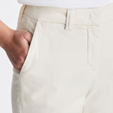 Pantaloni in gabardina di cotone stretch PED5655 99012427 729 PEUTEREY Pergamena 