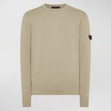 Maglia girocollo in tricot di cotone PEU5493 99012133 859 PEUTEREY Amaretto 