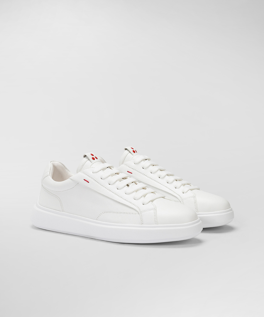 Sneaker in pelle e gomma PEU5522 99011309 BIA PEUTEREY White 