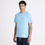 T-shirt con scritta termonastrata PEU5796 99012247 290 PEUTEREY Porto azzurro 