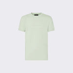 T-shirt con scritta termonastrata PEU5796 99012247 651 PEUTEREY Lattuga 