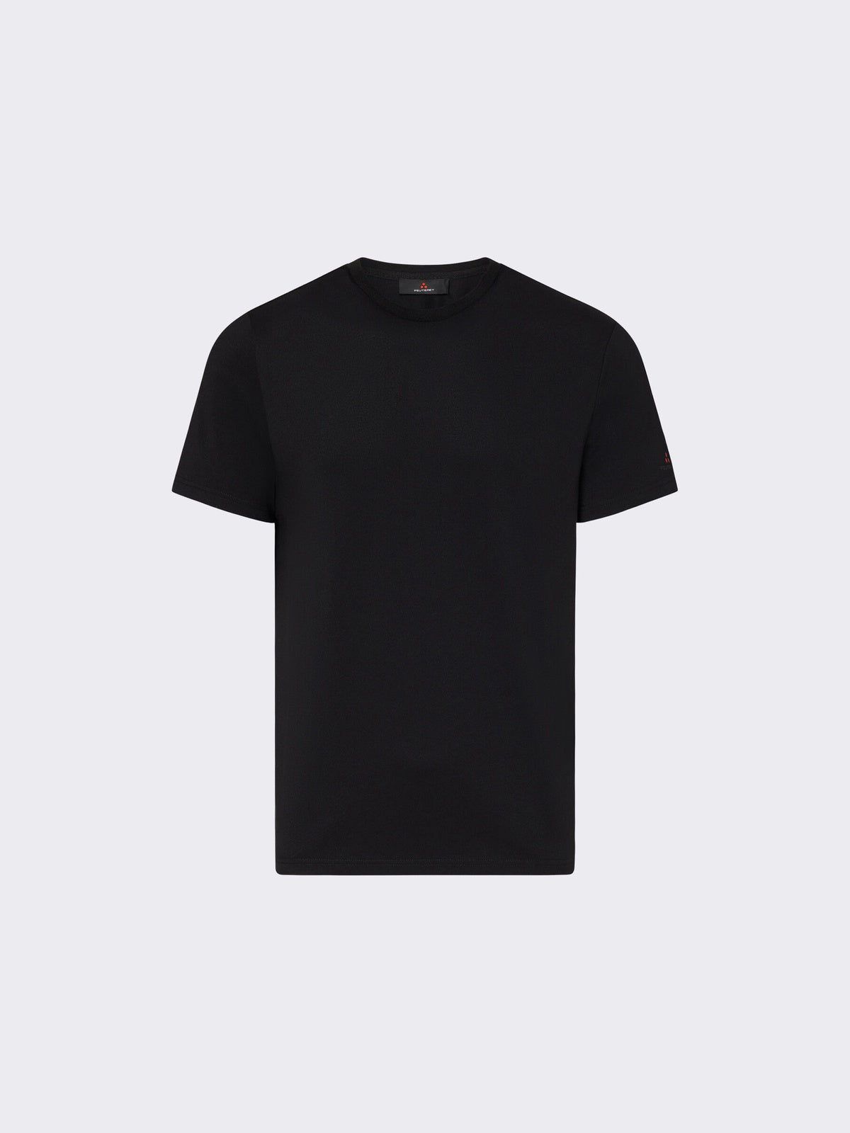 T-Shirt manica corta in microfibra PEU5894 99012182 NER PEUTEREY Nero 