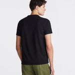 T-Shirt manica corta in microfibra PEU5894 99012182 NER PEUTEREY Nero 