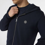Felpa con cappuccio e zip MJB3928 PTE180N 24 PHILIPP PLEIN Navy 