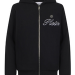 Felpa con cappuccio e zip MJB3953 PTE180N 02 PHILIPP PLEIN Black 