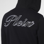 Felpa con cappuccio e zip MJB3953 PTE180N 02 PHILIPP PLEIN Black 