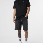 T-Shirt girocollo con logo monogram MTK8682 PJY002N 02 PHILIPP PLEIN Black 