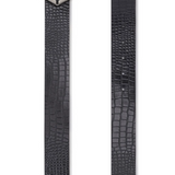 Cintura in pelle stampata MVA0978 PLE010N 02 PHILIPP PLEIN Black 