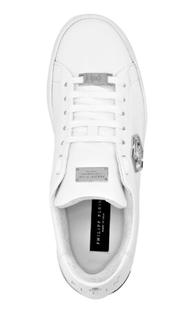 Sneaker in pelle e gomma USC0379 PLE075N 01 PHILIPP PLEIN White 