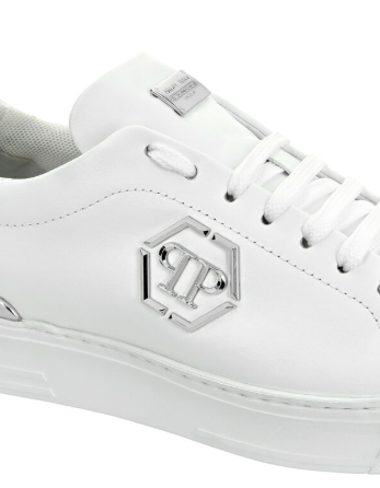 Sneaker in pelle e gomma USC0379 PLE075N 01 PHILIPP PLEIN White 