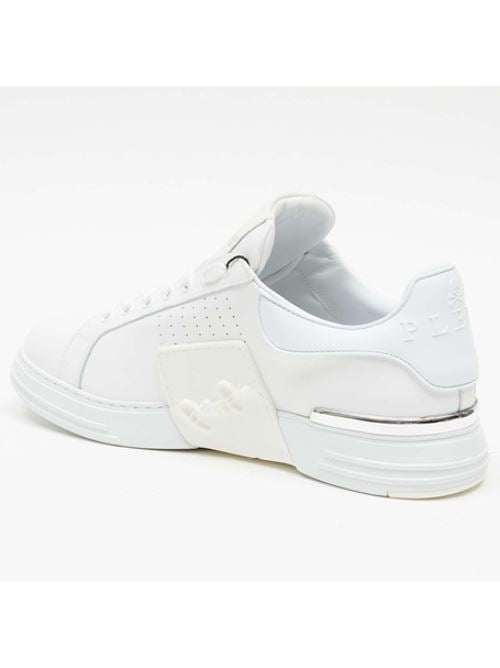 Sneaker in pelle e gomma USC0904 PLE005N 01 PHILIPP PLEIN White 