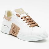 Sneaker in pelle e gomma USC0904 PLE005N 06 PHILIPP PLEIN Beige 