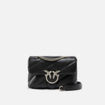 Borsa piccola a tracolla 100039A0F2 Z99O PINKO Nero -old silver 