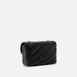 Borsa piccola a tracolla 100039A0F2 Z99O PINKO Nero -old silver 
