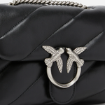 Borsa piccola a tracolla 100039A0F2 Z99O PINKO Nero -old silver 