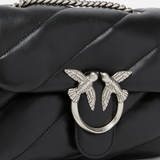Borsa piccola a tracolla 100039A0F2 Z99O PINKO Nero -old silver 
