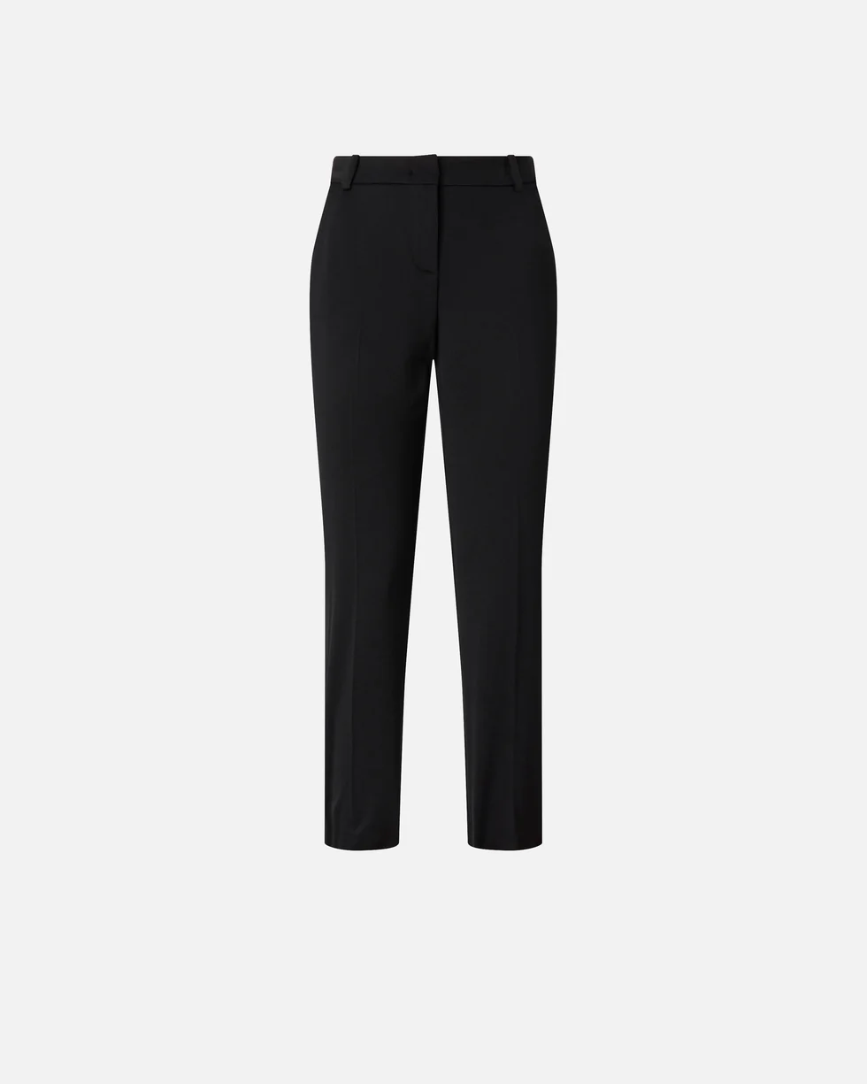 Pantaloni a gamba dritta<BR/> 100155A36R Z99 PINKO Black 