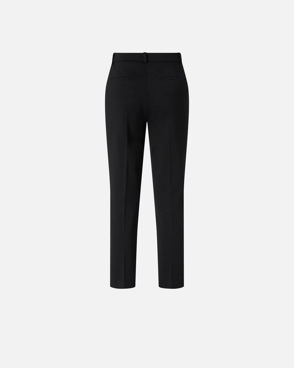 Pantaloni a gamba dritta<BR/> 100155A36R Z99 PINKO Black 