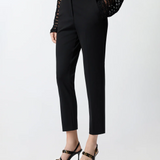 Pantaloni a gamba dritta<BR/> 100155A36R Z99 PINKO Black 