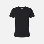 T-shirt maniche corte logo ricamato 100355A2HN Z99 PINKO Nero 
