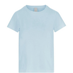 T-Shirt con logo 100355A339 E87 PINKO Azzurro arona 