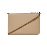 Borsa in pelle 100455A0F1 C50Q PINKO Beige-grigio fumo-antique 
