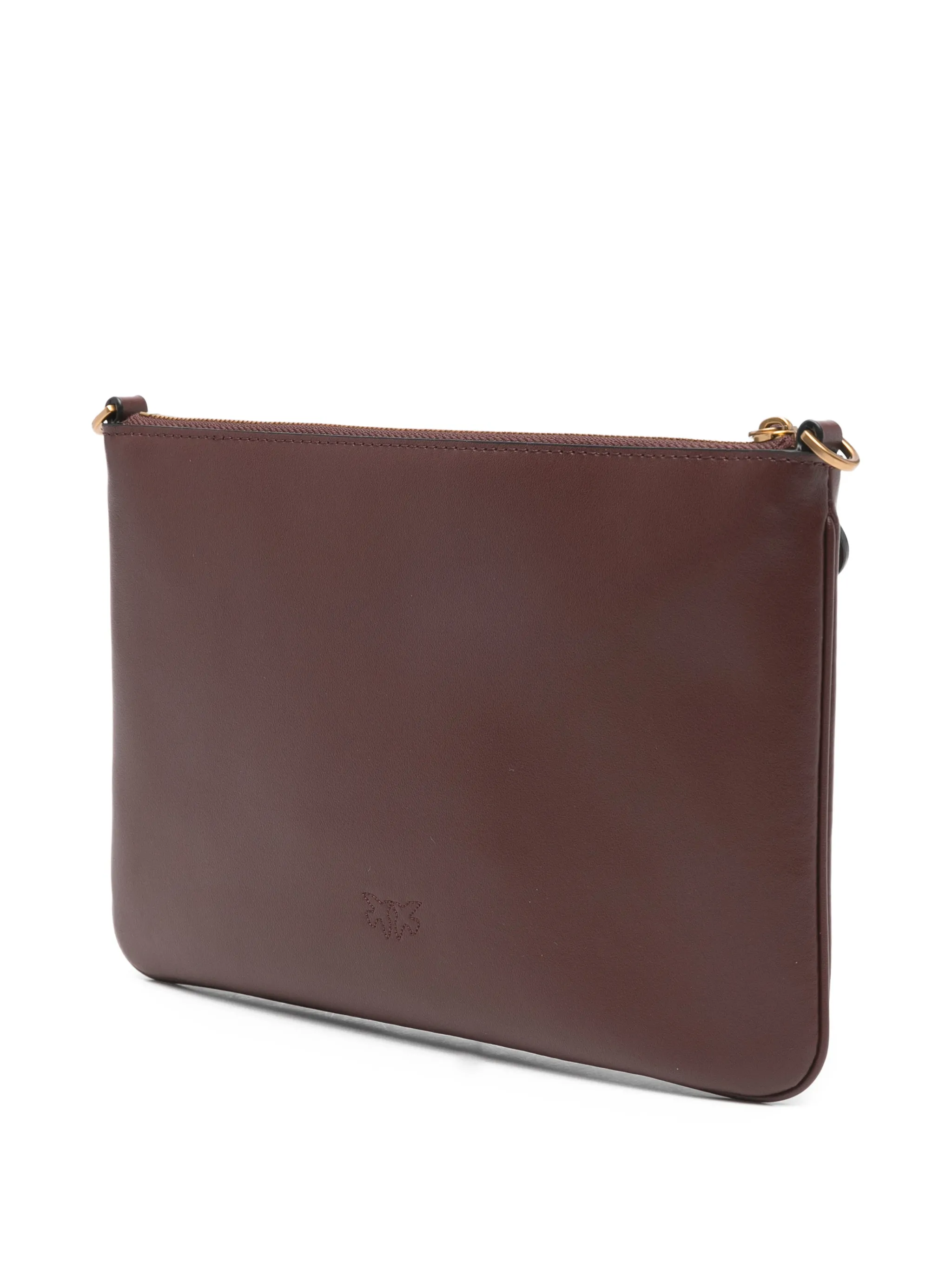 Borsa in pelle 100455A0F1 R49Q PINKO Burgundy wine antigue gold 