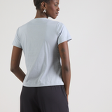 T-Shirt manica corta 100535A33F E87 PINKO Azzurro arona 