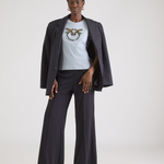 T-Shirt manica corta 100535A33F E87 PINKO Azzurro arona 