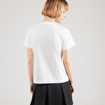 T-Shirt manica corta 100535A33F Z05 PINKO Bianco-biancaneve 
